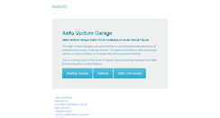 Desktop Screenshot of aaltovg.com